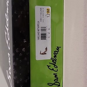 Sam Edelman Yaro Block Heel Sandal Metallic Snakeprint